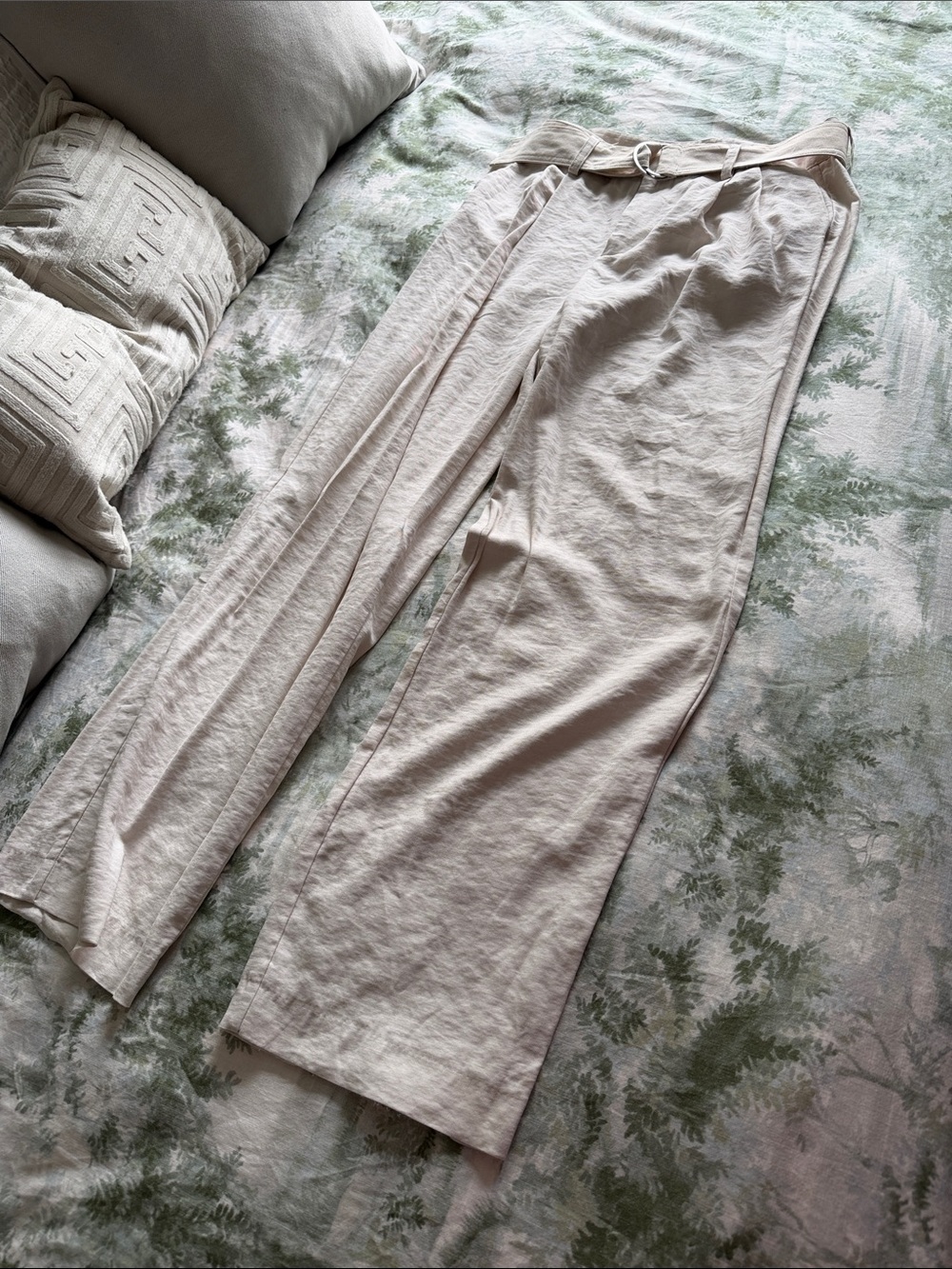 a new day Wide-Leg Pants in Light Beige